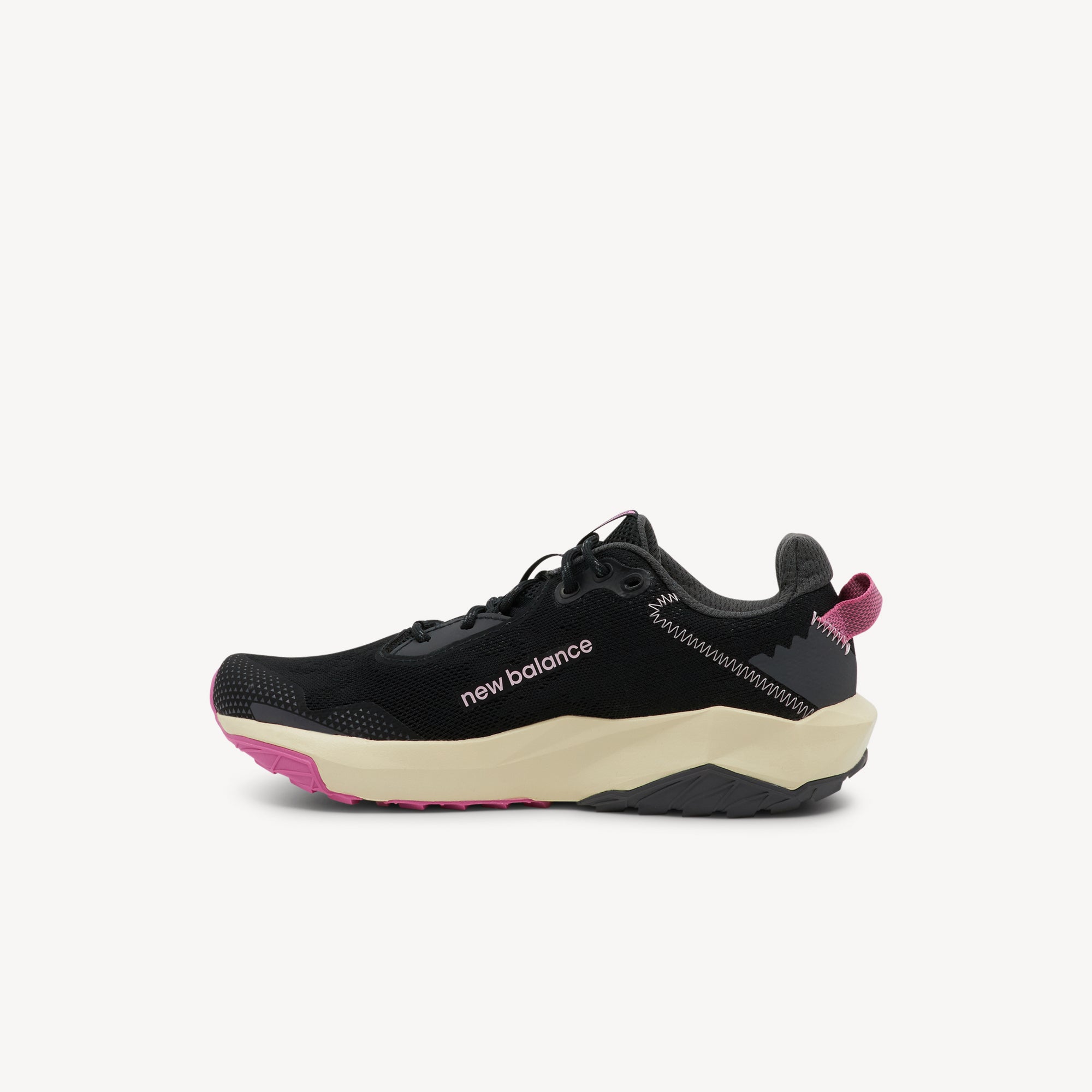 New Balance DynaSoft Nitrel v6 Black with Pink Laces Kids