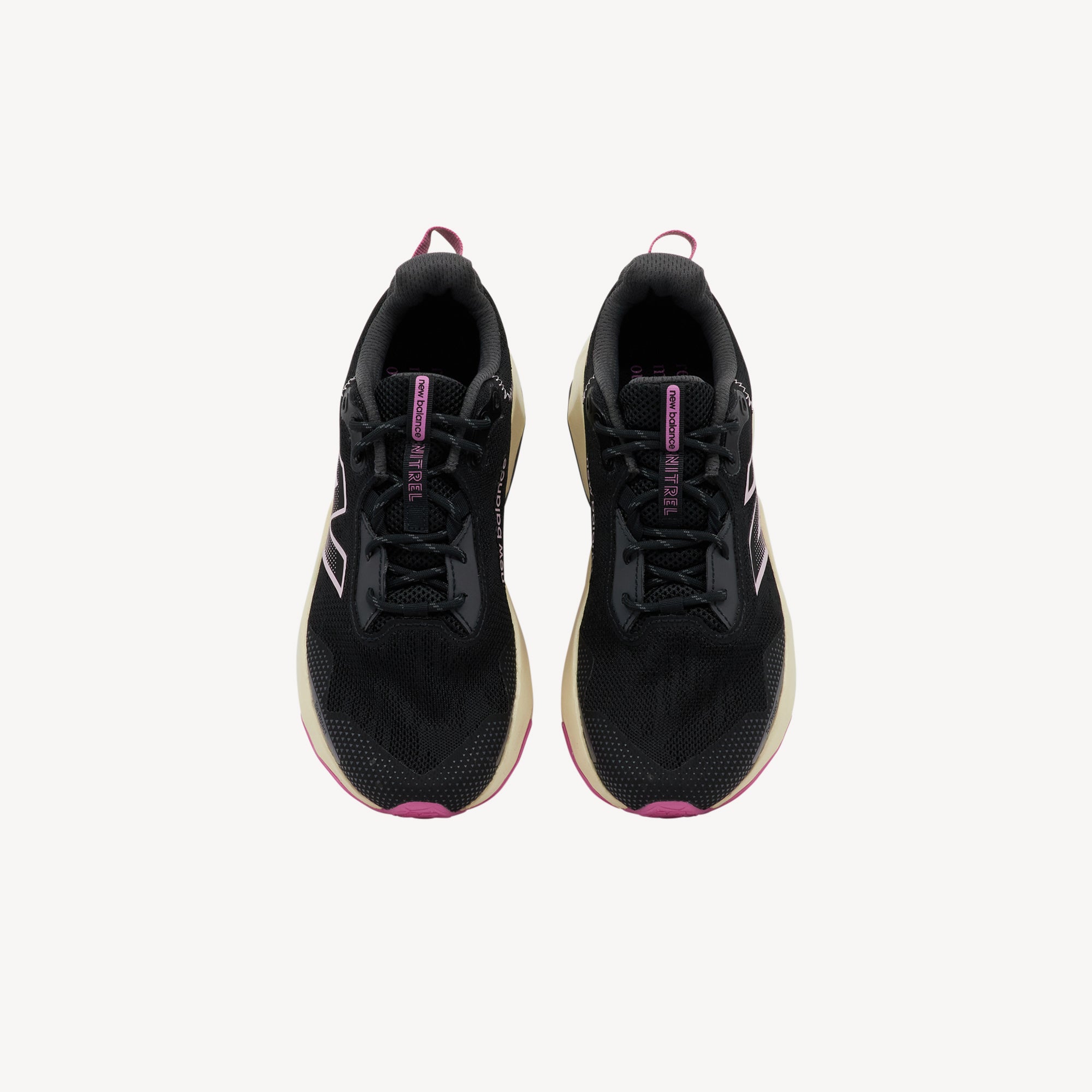 New Balance DynaSoft Nitrel v6 Black with Pink Laces Kids