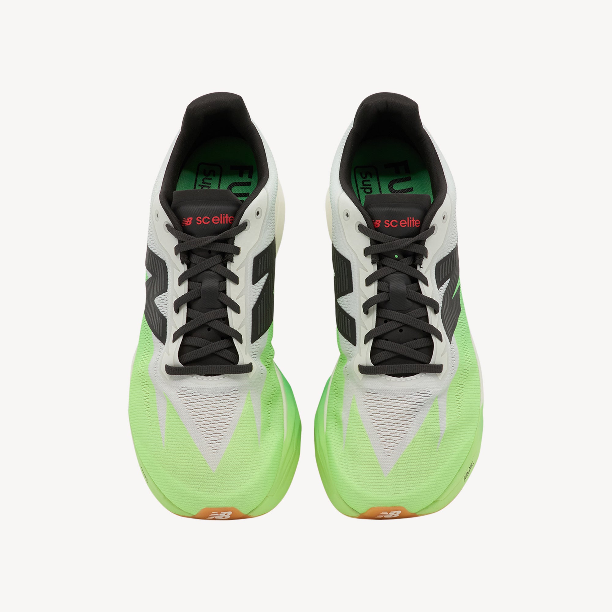 New Balance SuperComp Elite v5 White / Mint Flash / Lime Leaf Mens