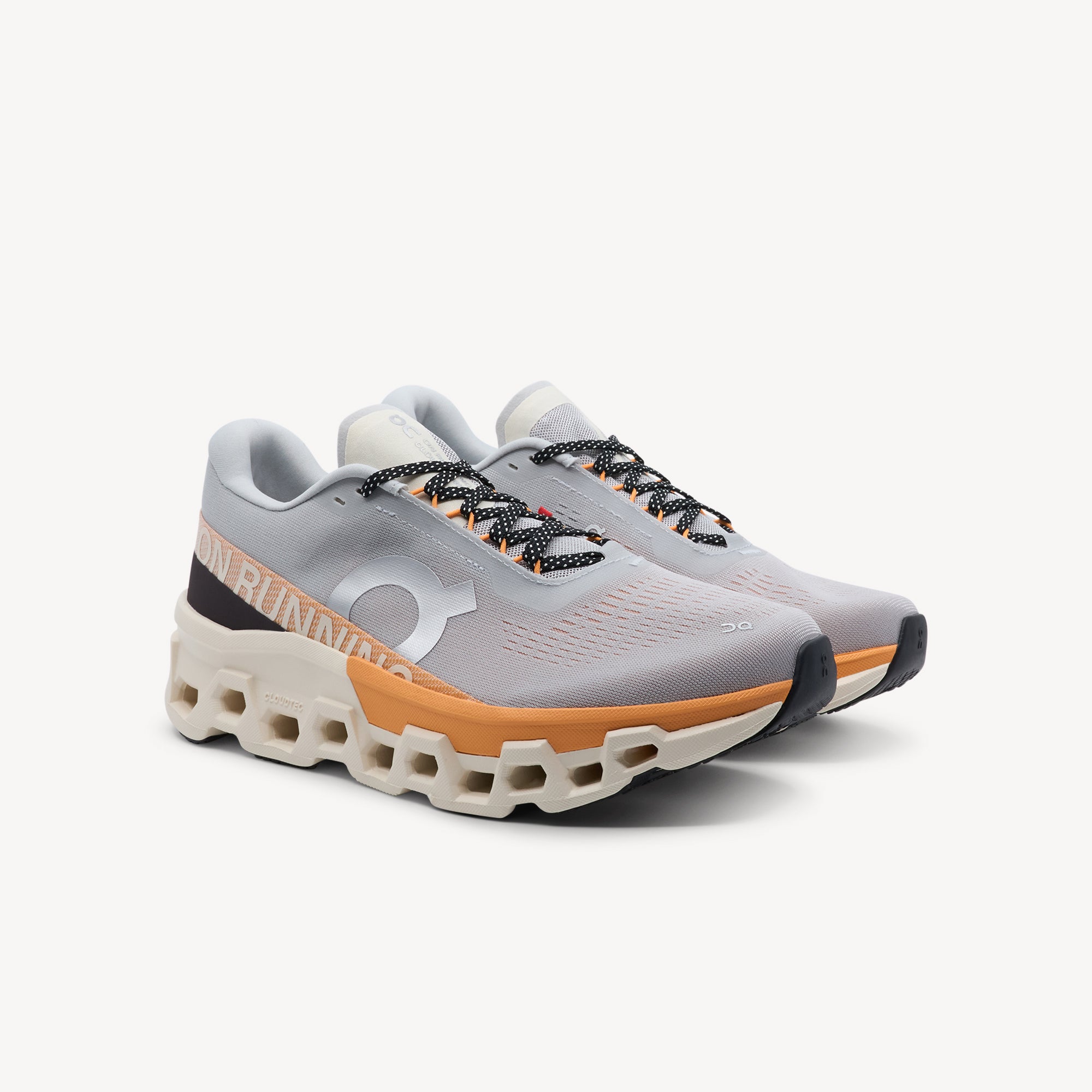 ON Cloudmonster 2 Glacier / Tangerine Mens