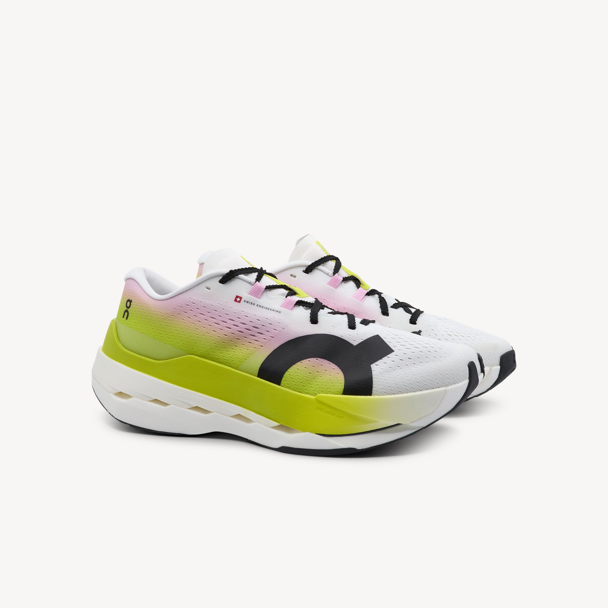 On Cloudboom Max Lime / Raspberry Mens