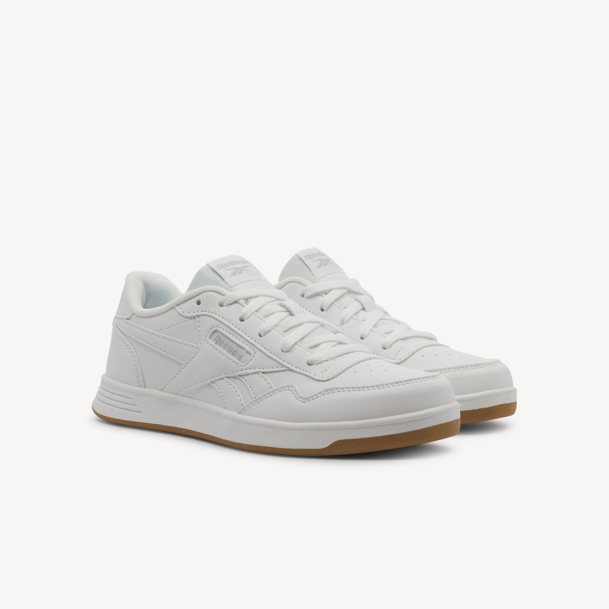 Reebok Court Advance White / White / Gum Kids
