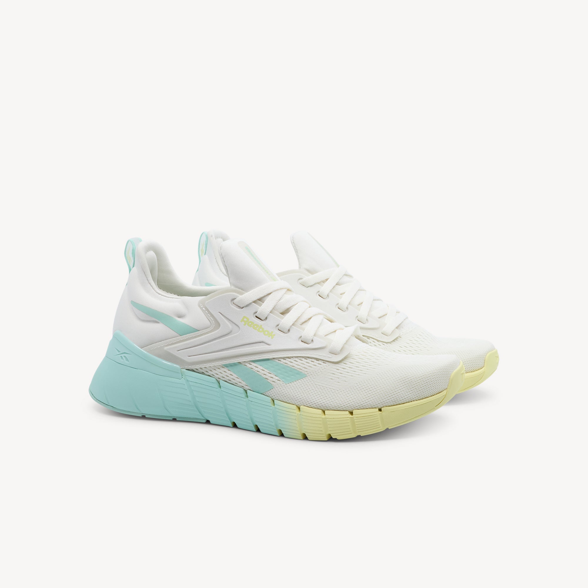 Reebok Nano Gym Chalk / Yellow / Aqua Womens