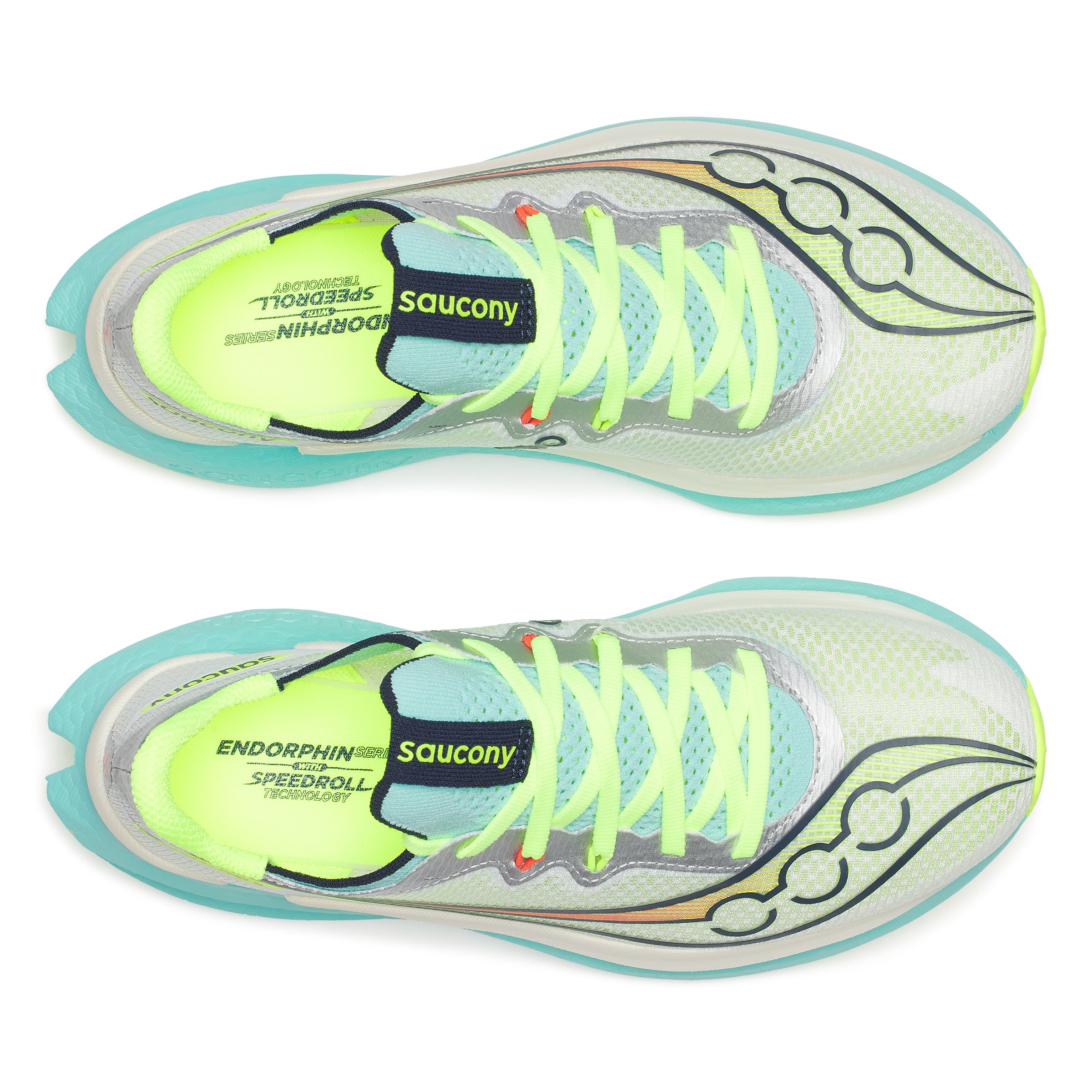 Saucony Endorphin Pro 5 White / Splash Womens