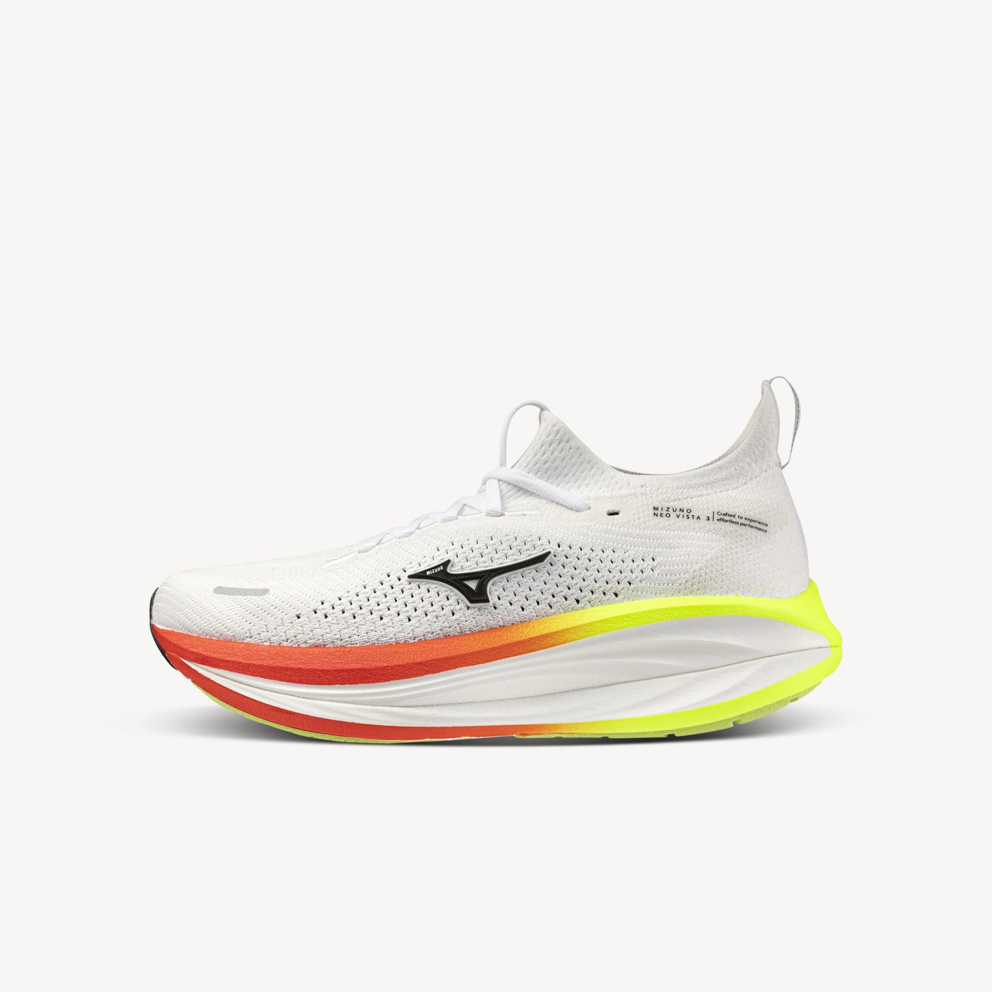 Mizuno Neo Vista 3 White / Black / Orange Mens