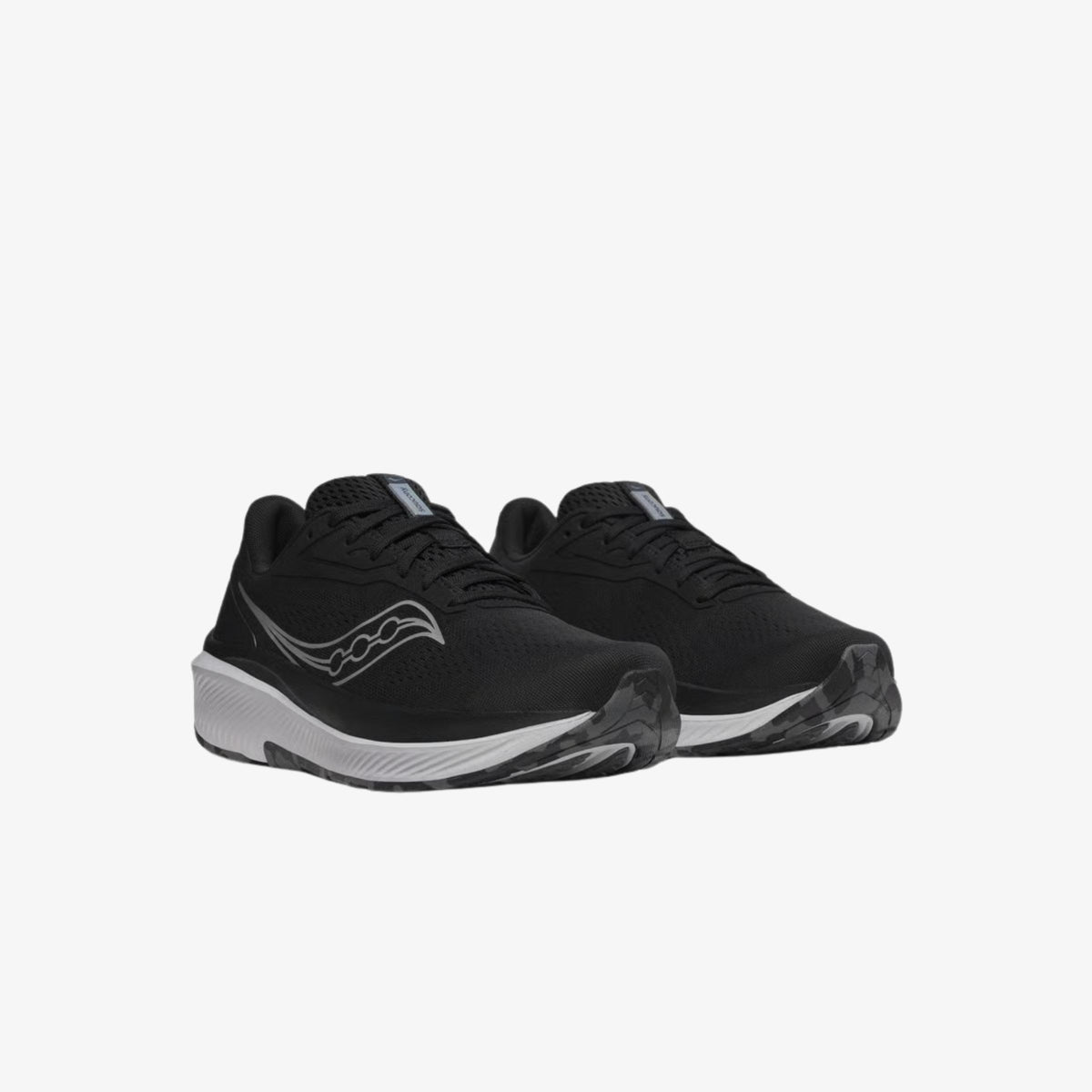 Saucony_Echelon_10_Black _Silver_Mens, side view