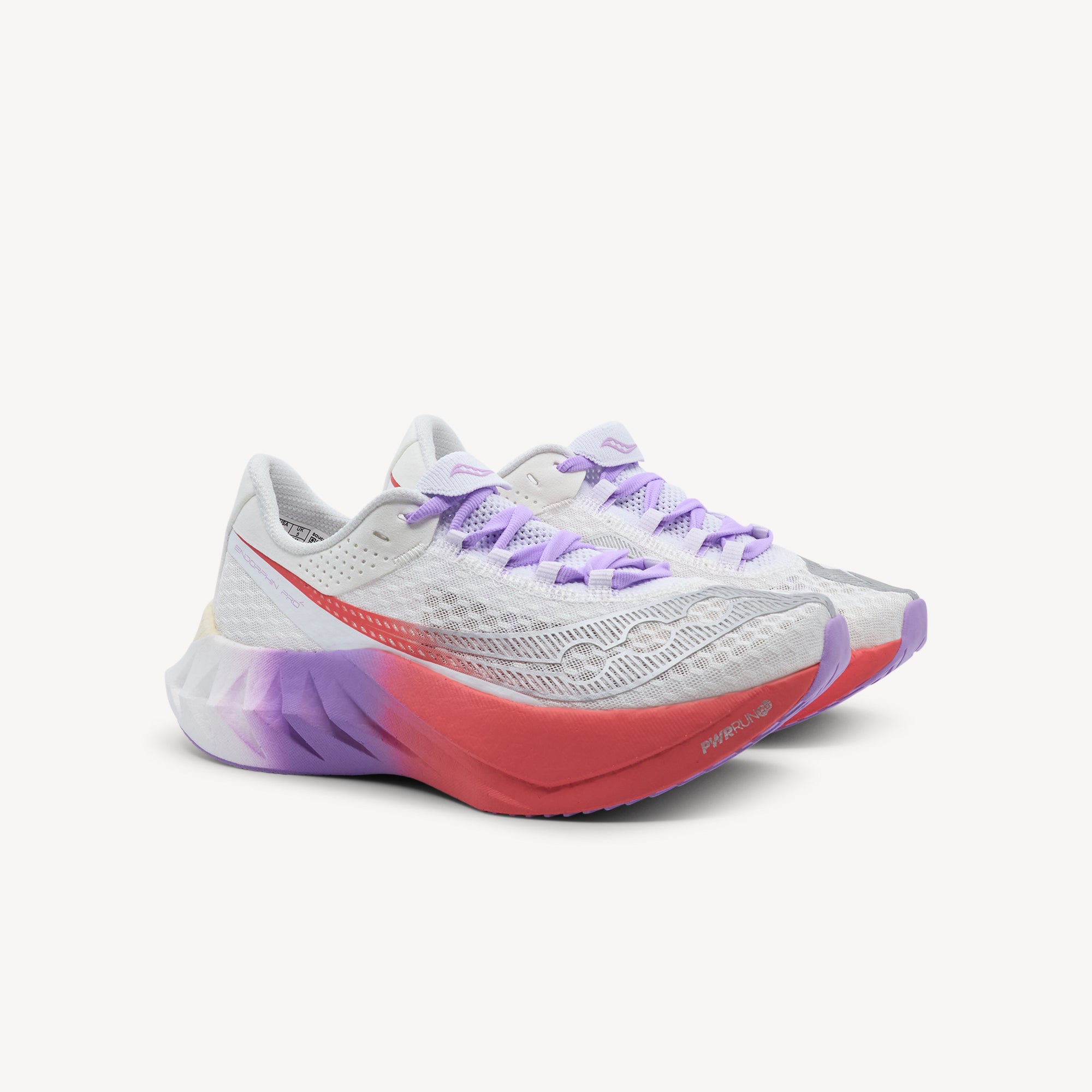 Saucony Endorphin Pro 4 White / Crocus Womens