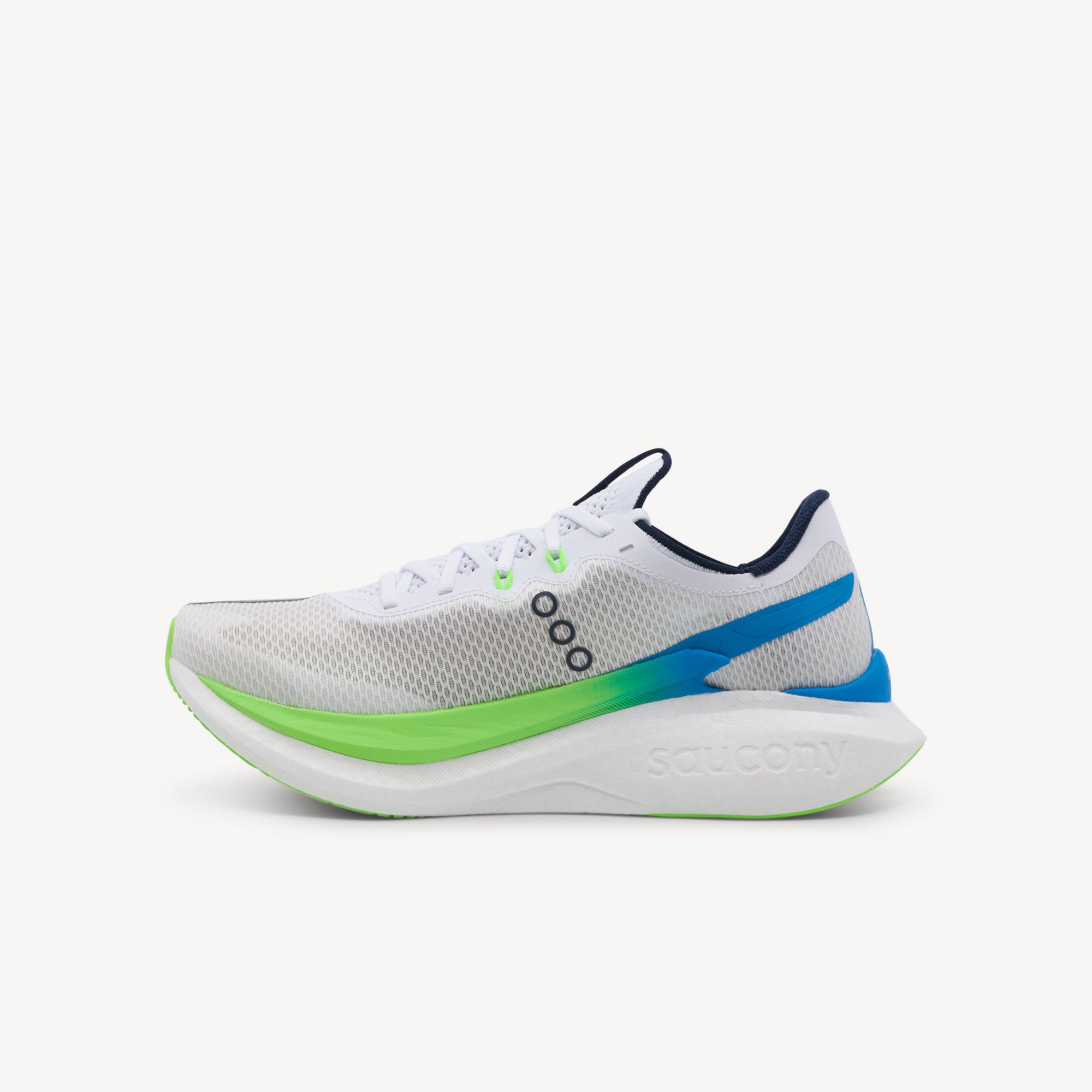 Saucony Endorphin Pro 5 White / Slime Mens