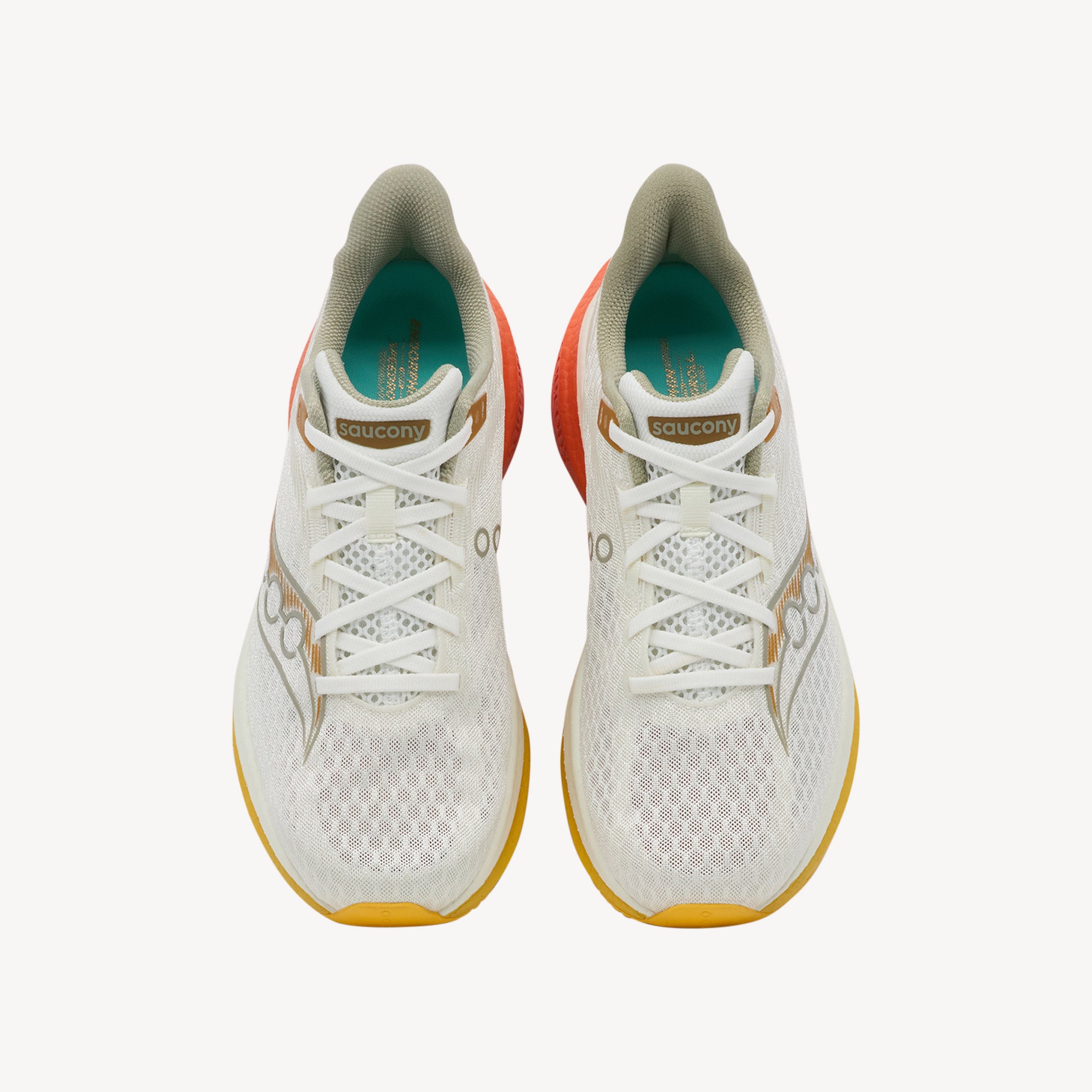 Saucony Endorphin Speed 5 Ivory / Fire Mens