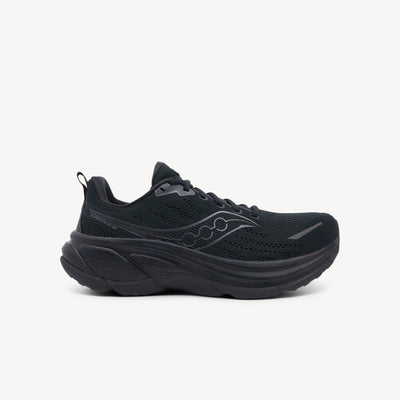 Saucony Hurricane 25 features dual PWRRUN cushioning at Profeet Footwear. Premium stability running shoe with elevated comfort for daily miles. Shop now.