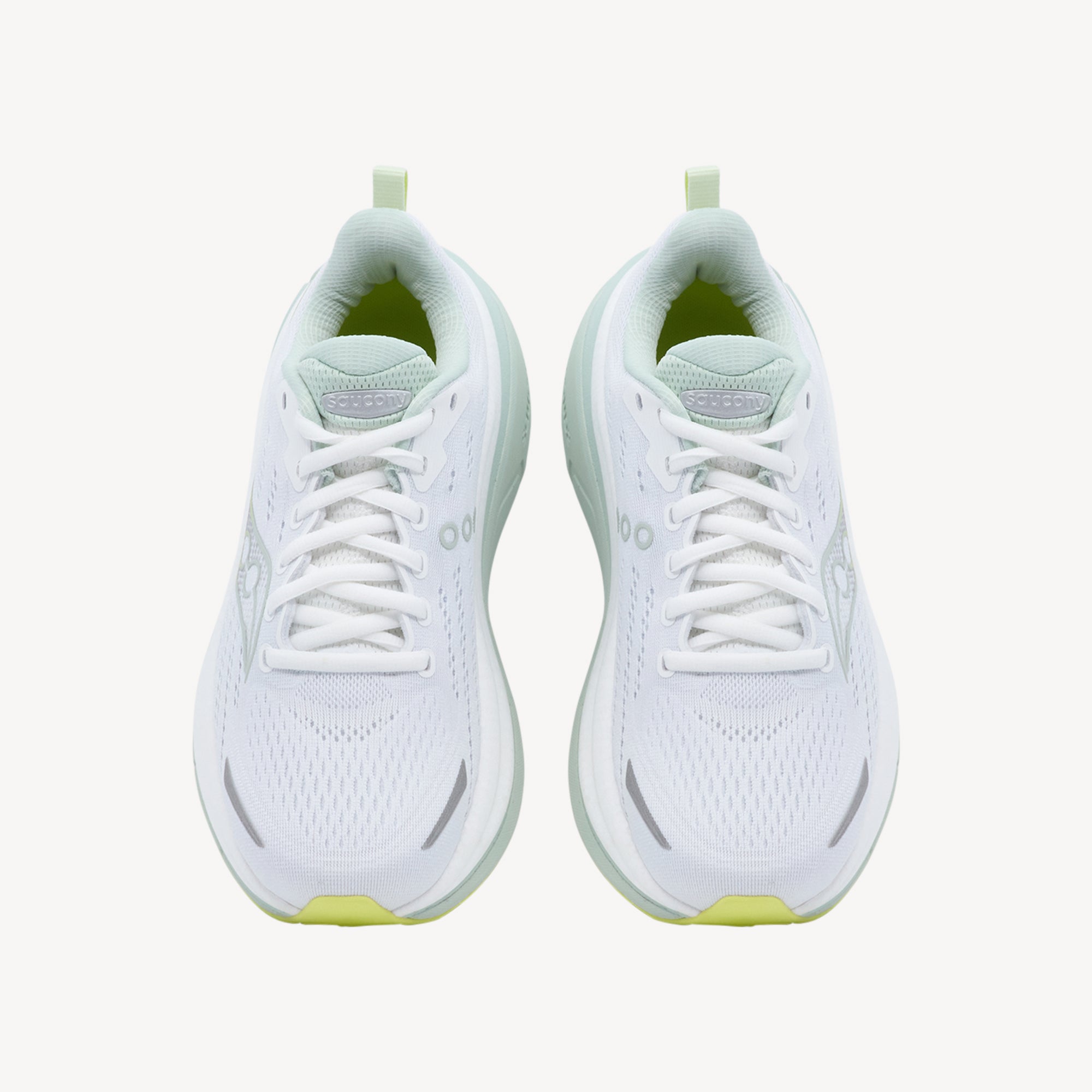 Saucony Hurricane 25 White / Mist Womens