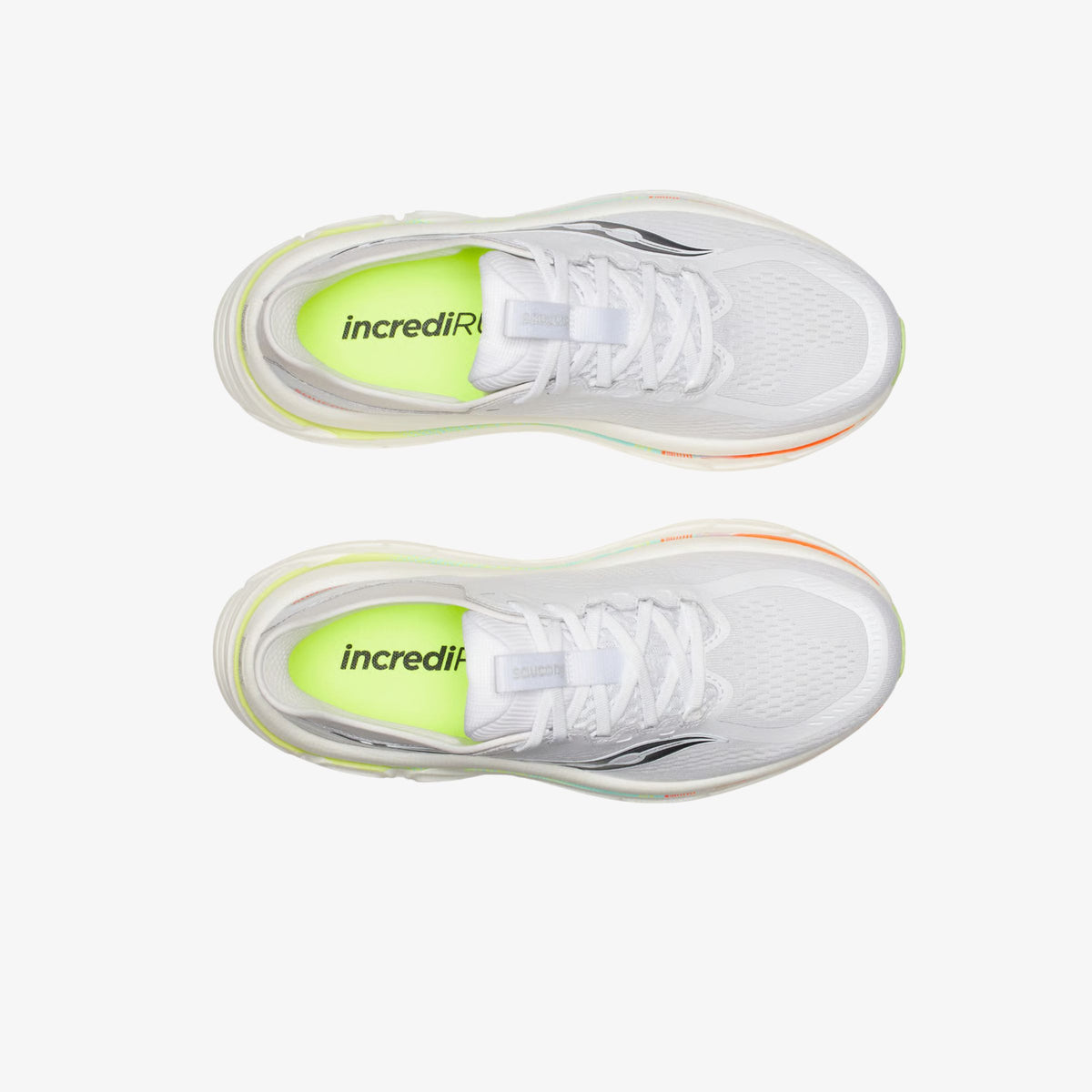 Saucony Paramount Max White / Multi Mens, top view