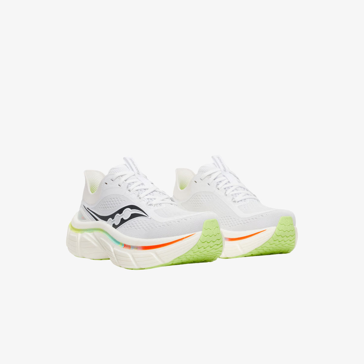 Saucony Paramount Max White / Multi Mens, 3/4 view