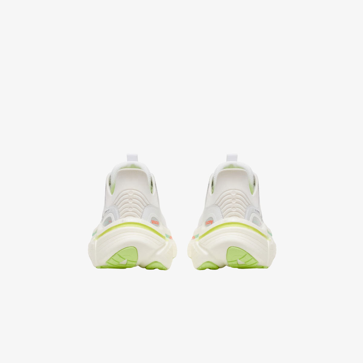 Saucony Paramount Max White / Multi Mens, back view