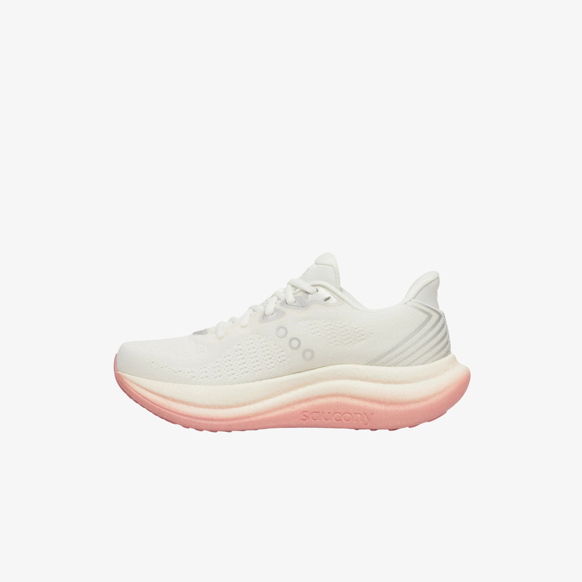 Saucony Triumph 23 Ivory / Mauve Womens, side view