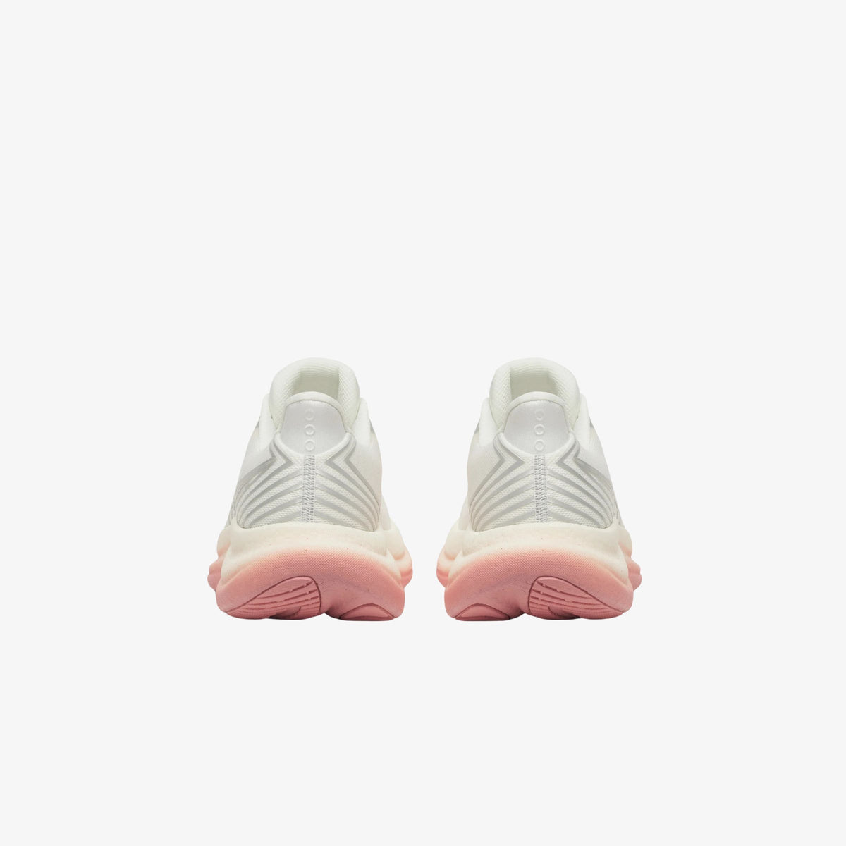 Saucony Triumph 23 Ivory / Mauve Womens, back view