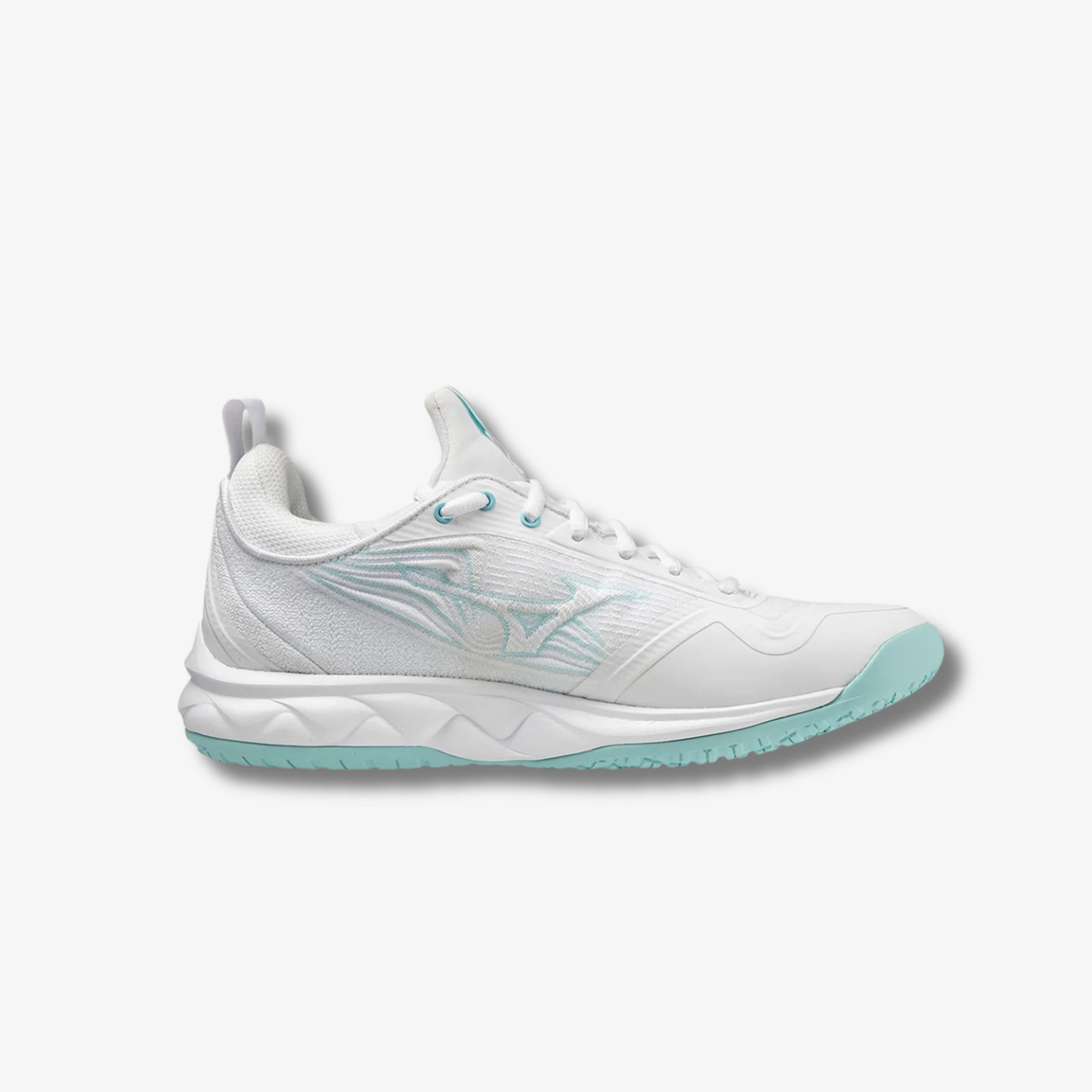 Mizuno Wave Luminous 2 NB White / Tanager Turquoise Womens