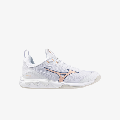 Mizuno Wave Luminous 2 NB White / Navy Peony / Peach Parfait Womens