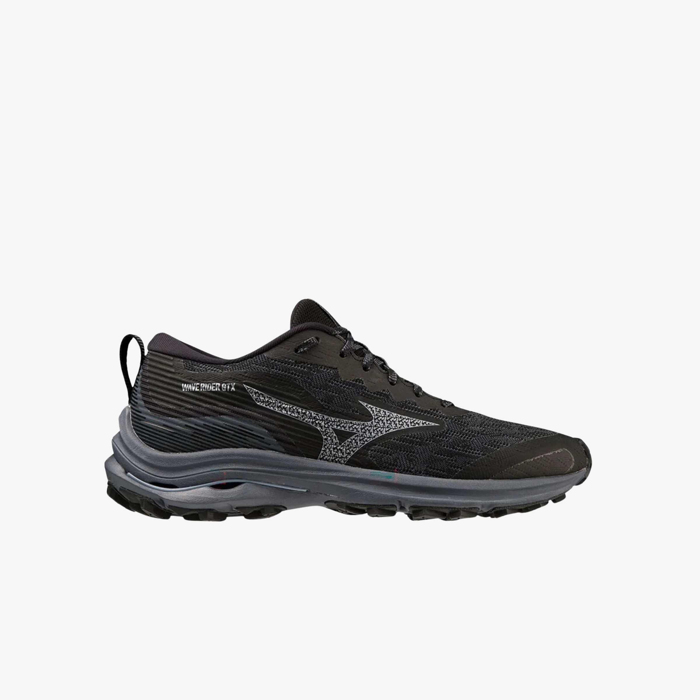 Mizuno Wave Rider GTX Black / Ombre Blue Womens