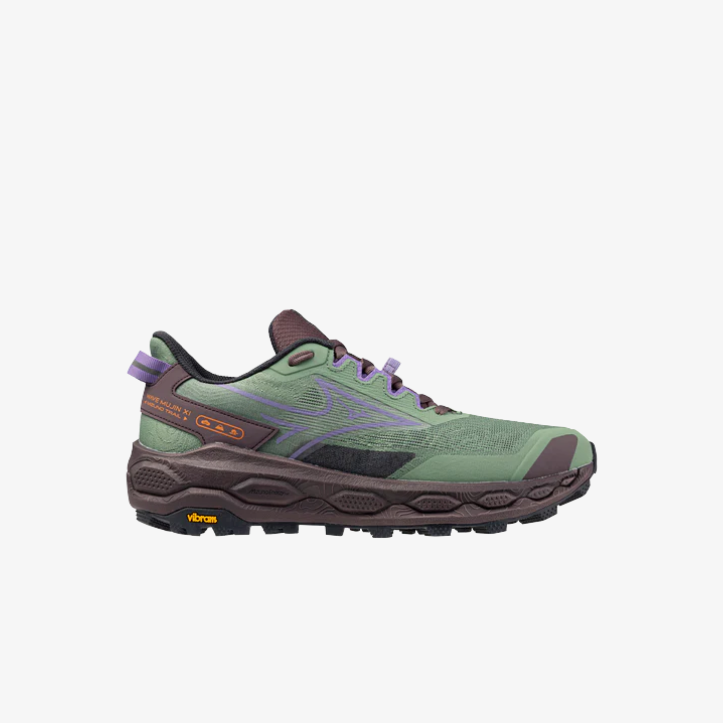 Mizuno Wave Mujin 11 Granite Green / Bougainvillea / India Ink Womens
