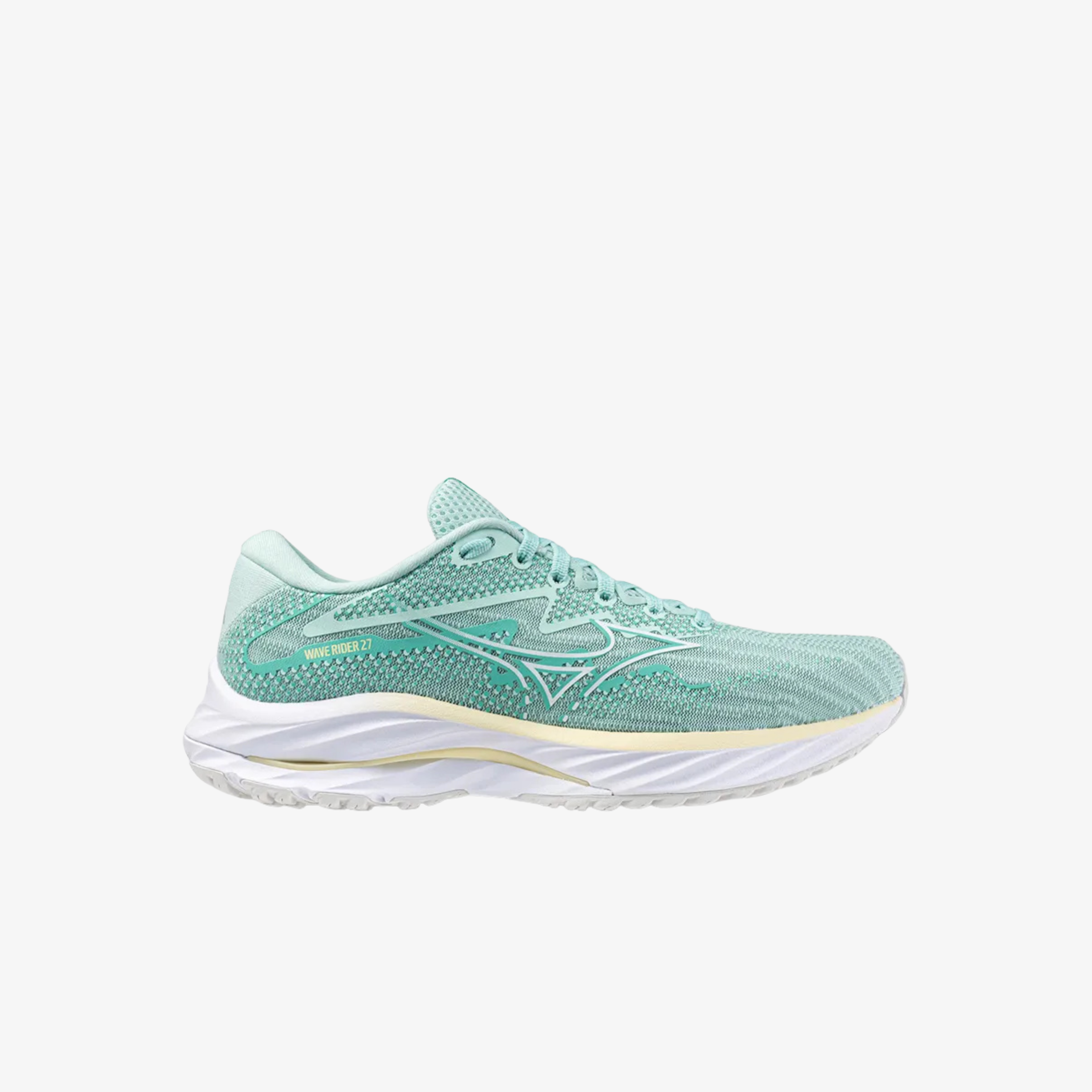 Mizuno Wave Rider 27 Eggshell Blue / White / Anise Flower Womens