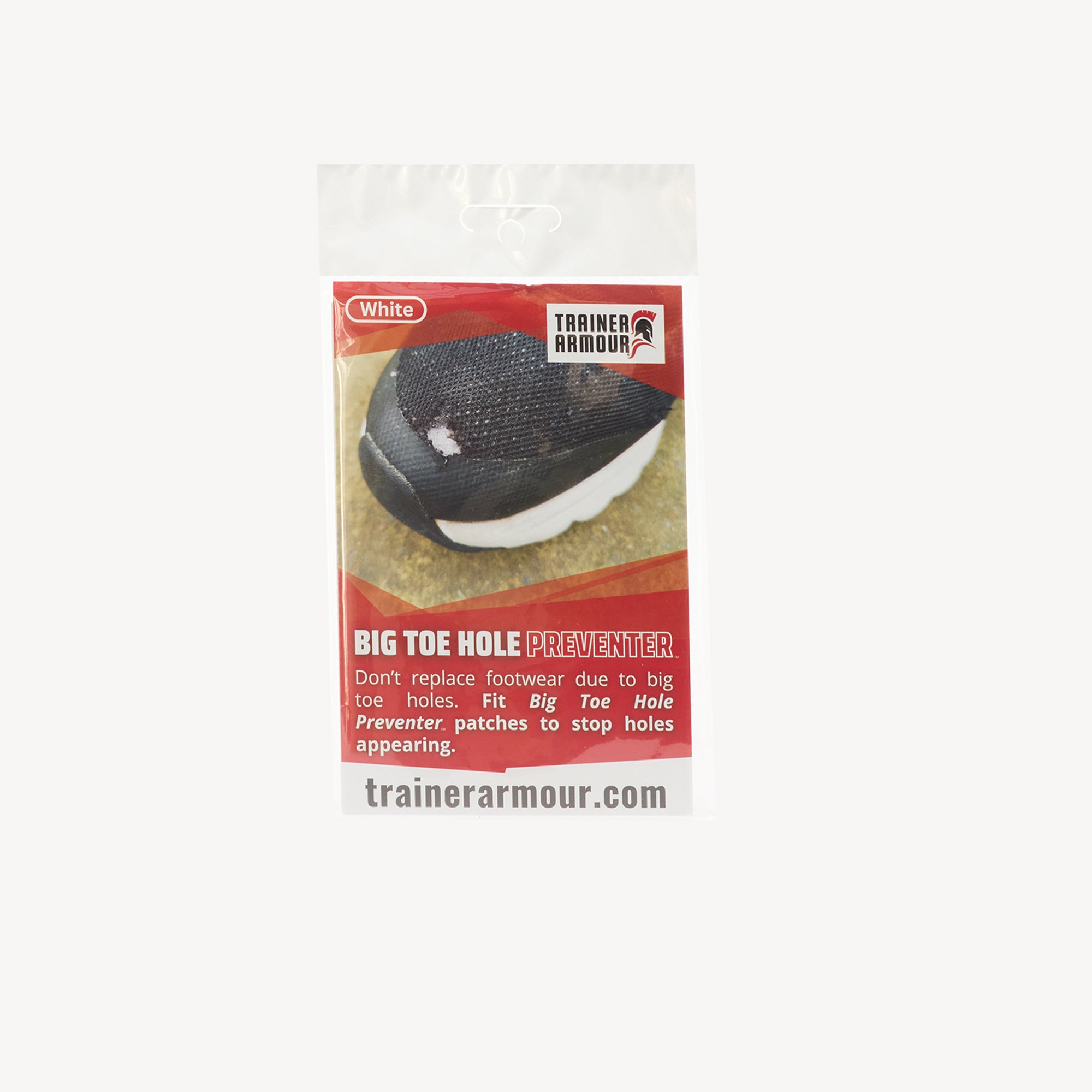 Trainer Armour Big Toe Preventer White