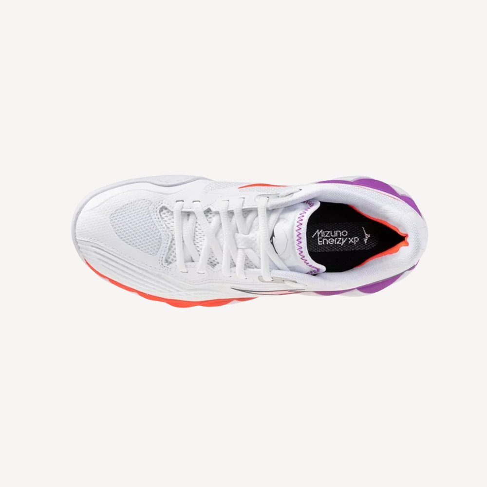 Mizuno Wave Enforce Tour 2 AC White / Lava Orange / Dahlia Womens