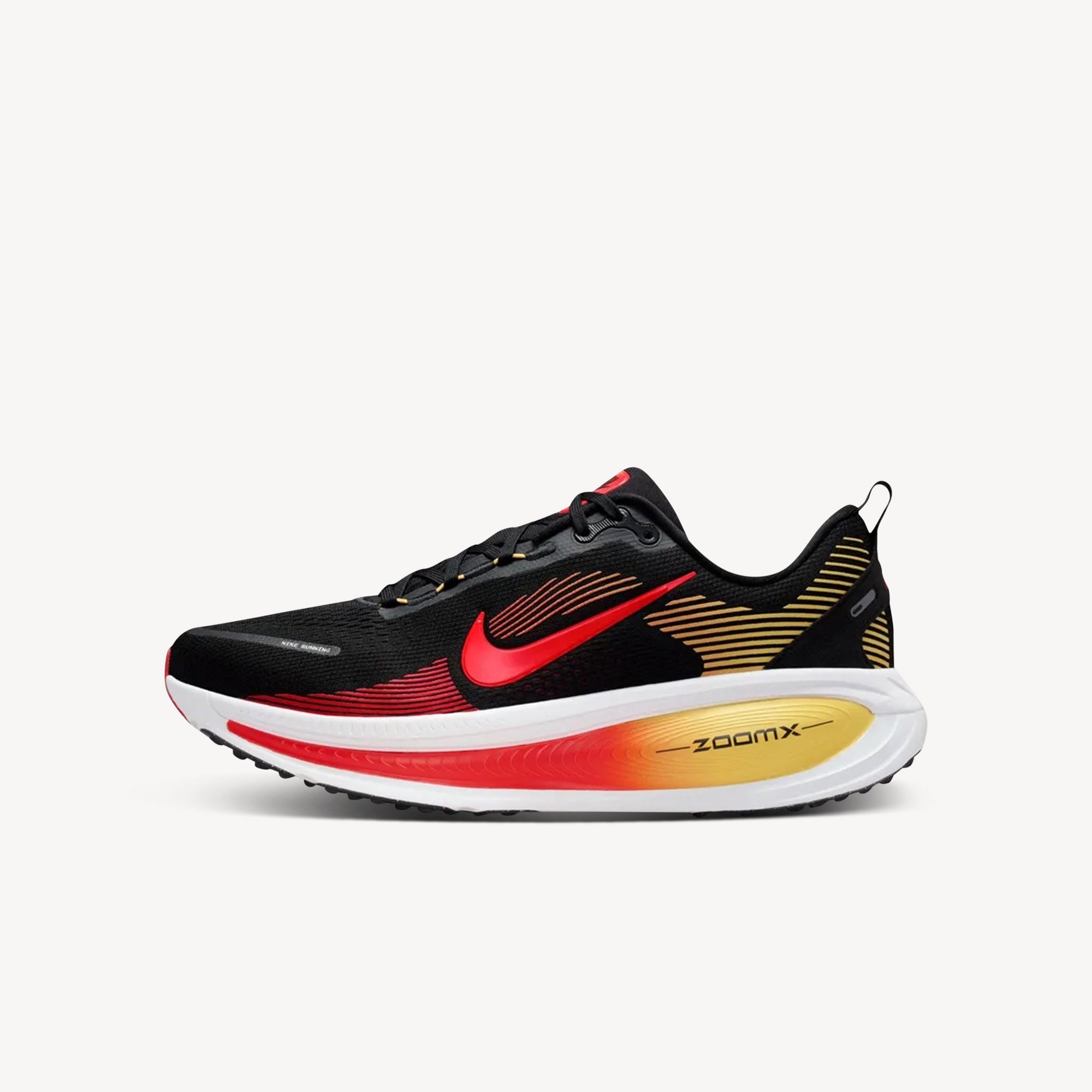 Nike Vomero 18 Black / Bright Crimson Mens