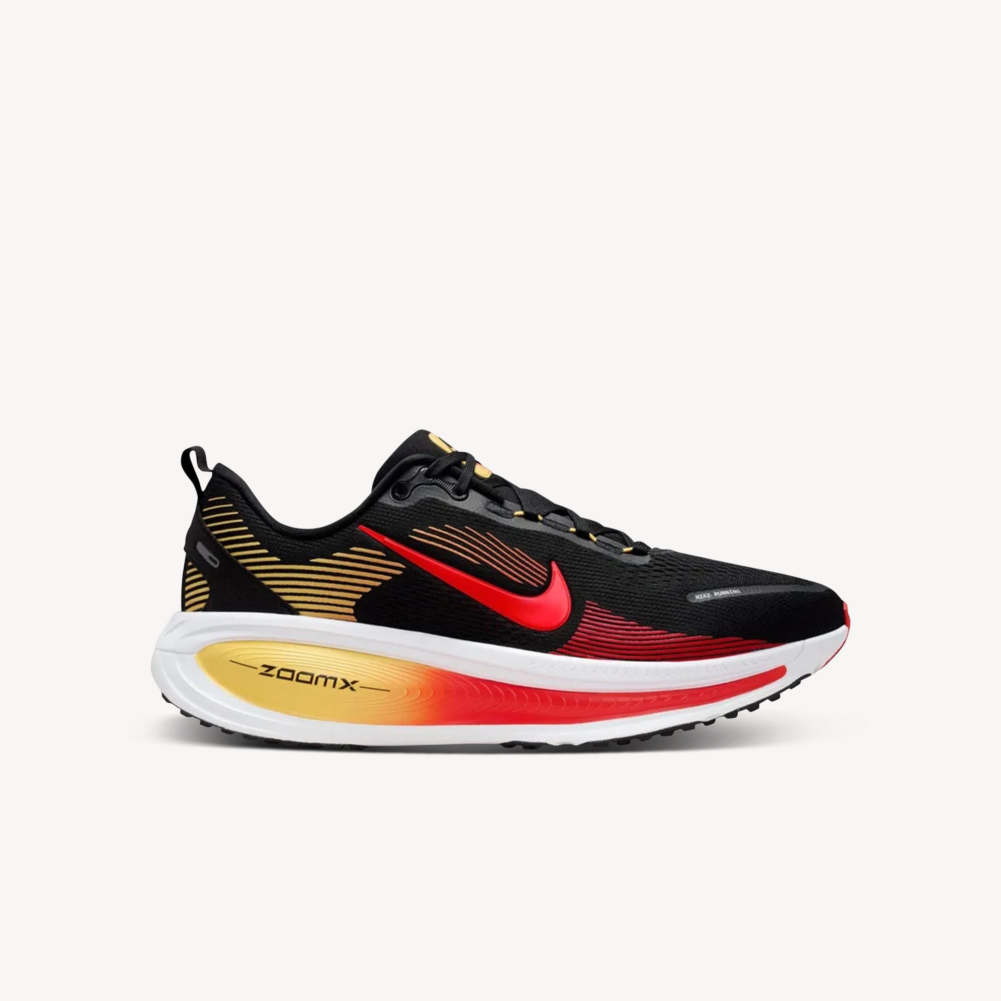 Nike Vomero 18 Black / Bright Crimson Mens