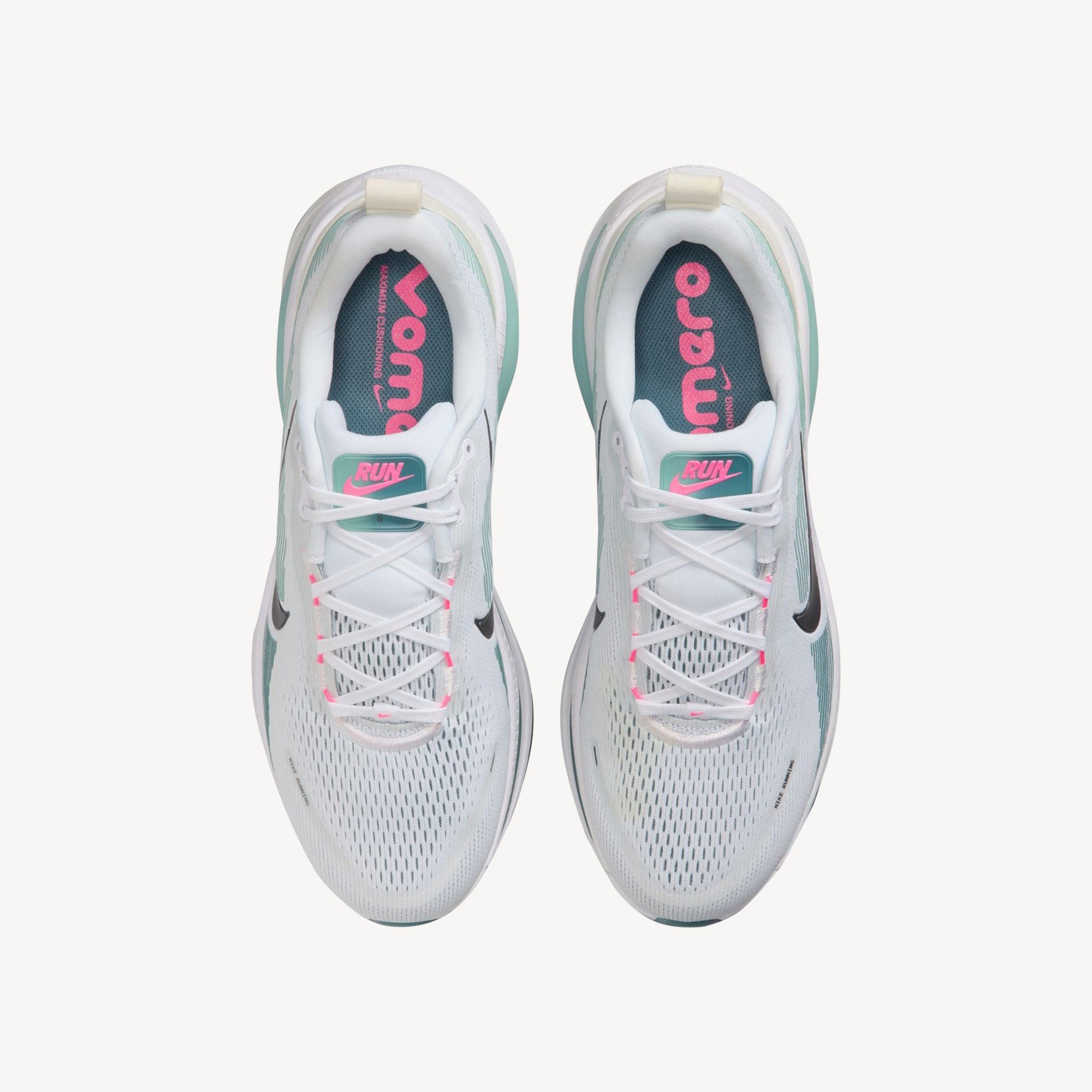 Nike Vomero 18 White / Black / Mineral Slate Mens