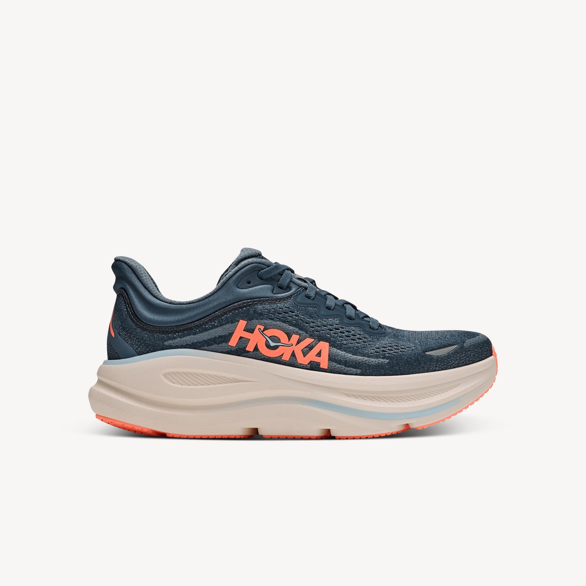 Hoka Bondi 9 Faded Navy / Slate Blue Womens