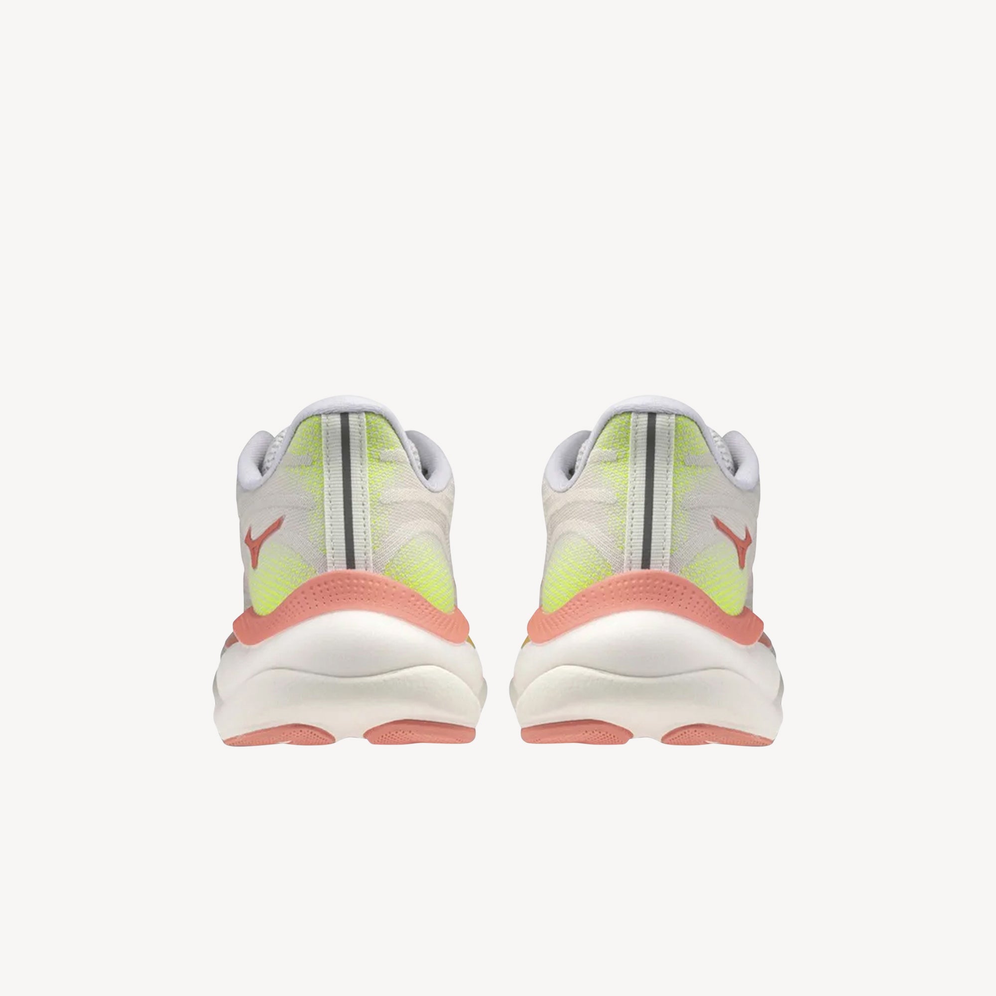 Mizuno Wave Sky 9 White / Desert Flower / Lime Pulp Womens